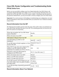 Cisco DSL Router Configuration and Troubleshooting Guide