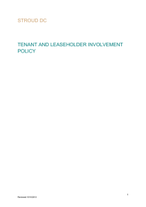 Tenant and Leaseholder Involvement Policy 2013.docx