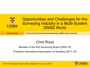 Opportunities and Challenges for the Surveying Industry in a Multi-System GNSS World