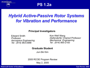 Hybrid Active-Passive Rotor Systems for Vibration and Performance