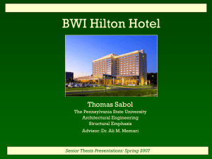 BWI Hilton Hotel Thomas Sabol