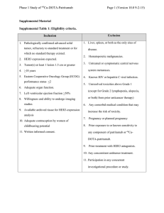 Phase 1 Study of Cu-DOTA-Patritumab  Page 1 (Version 10.0 9-2-15)