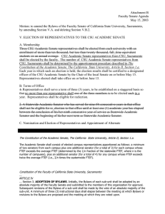 Attachment B Faculty Senate Agenda May 15, 2003