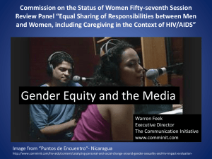 Commission on the Status of Women Fifty-seventh Session