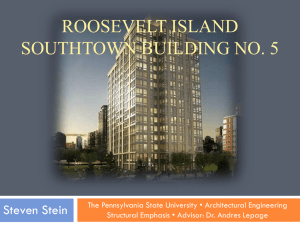 ROOSEVELT ISLAND SOUTHTOWN BUILDING NO. 5 Steven Stein