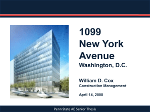 1099 New York Avenue Washington, D.C.