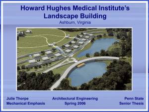 Julie Thorpe Howard Hughes Medical Institute’s Landscape Building Ashburn, Virginia