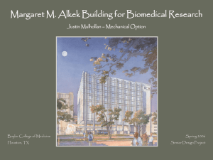 Margaret M. Alkek Building for Biomedical Research Spring 2006