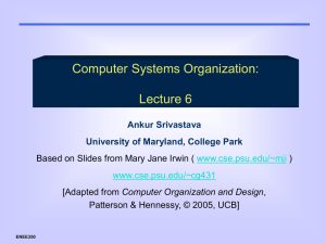 Lecture Set 6