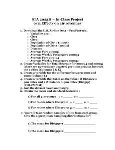 US Airline Project