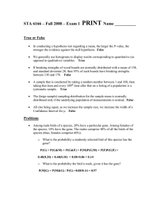 Fall 2008 - Exam 1 Solutions (One Version)