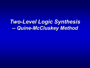 Lecture 3 QM-Minimization: