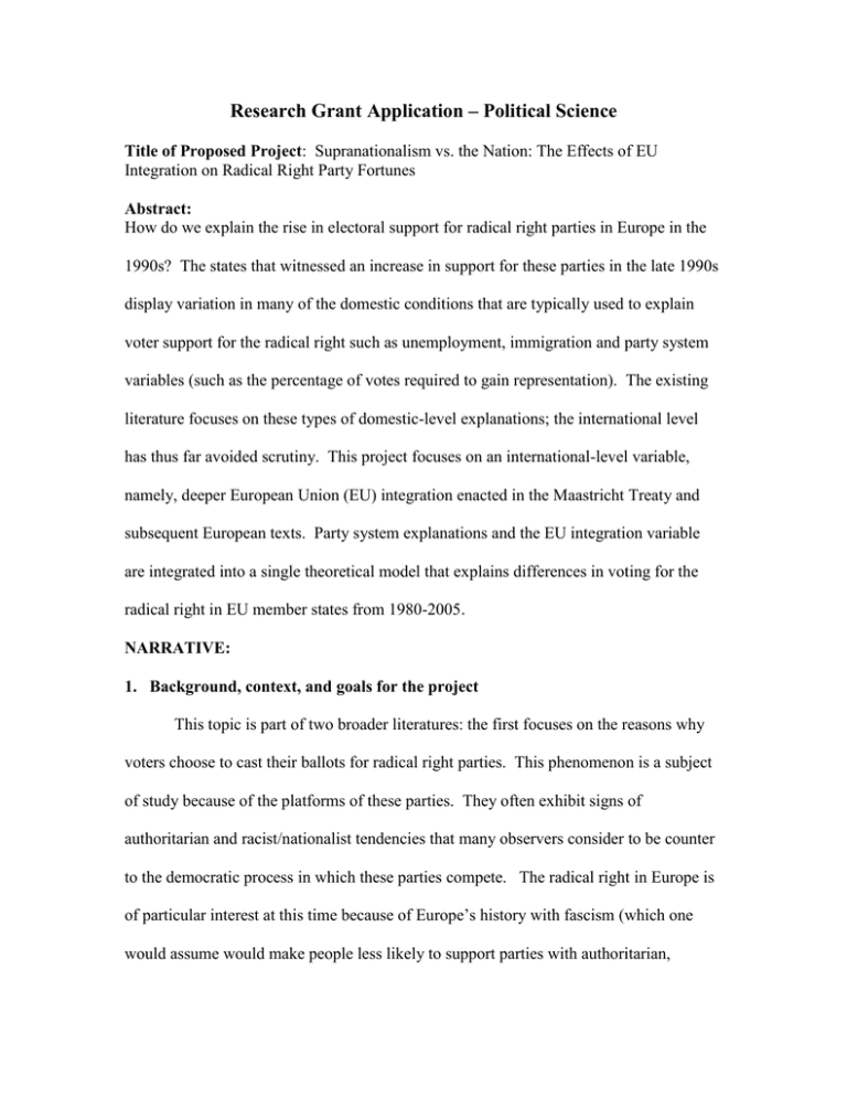 phd proposal political science example