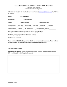 Teaching Enhancement Grant Application Form