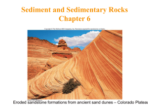 Sediment and Sedimentary Rocks Chapter 6 – Colorado Plateau