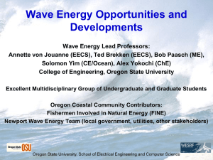 Wave Energy Presentation