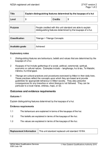 NZQA registered unit standard 27107 version 2  Page 1 of 2