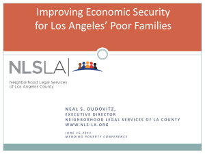 Improving Economic Security for Los Angeles’ Poor Families