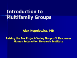 Introduction to Multifamily Groups (.ppt)