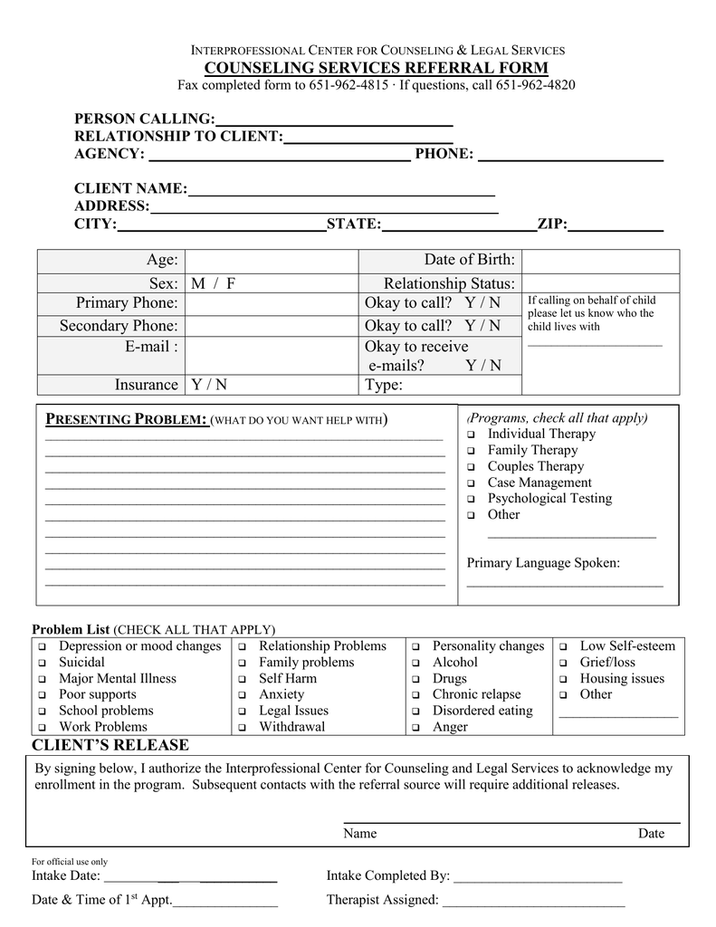counseling-referral-form
