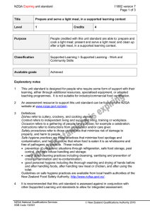 NZQA unit standard 11882 version 7