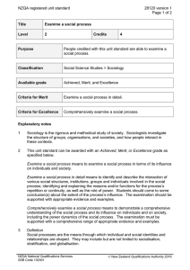 NZQA registered unit standard 28120 version 1  Page 1 of 2
