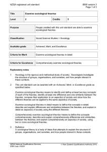 NZQA registered unit standard 8990 version 3  Page 1 of 3
