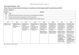 – 2014 Assessment Schedule