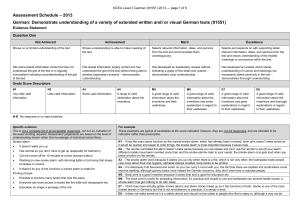 – 2013 Assessment Schedule /