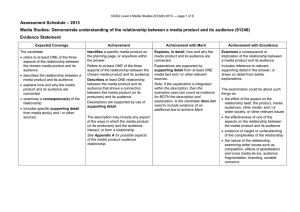 – 2013 Assessment Schedule