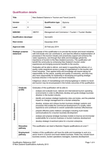 Qualification details