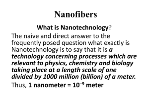 Nanofibers Lec 4