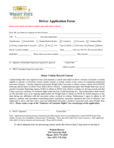 Paper Driver Application Form (for volunteers and internal use only) (DOC)
