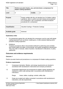 NZQA registered unit standard 23539 version 4  Page 1 of 3