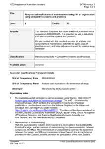 NZQA registered Australian standard 24796 version 2  Page 1 of 3