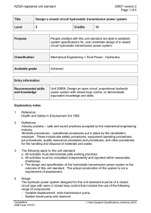 NZQA registered unit standard 20607 version 2  Page 1 of 4