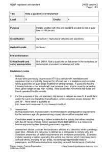 NZQA registered unit standard 24559 version 2  Page 1 of 3