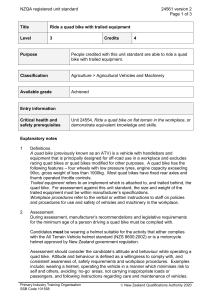 NZQA registered unit standard 24561 version 2  Page 1 of 3