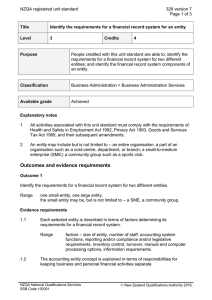 NZQA registered unit standard 328 version 7  Page 1 of 3