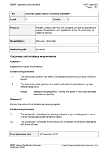 NZQA registered unit standard 6347 version 5  Page 1 of 2