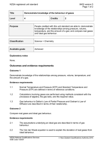 NZQA registered unit standard 8452 version 5  Page 1 of 2