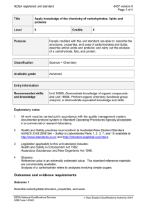 NZQA registered unit standard 8457 version 6  Page 1 of 4