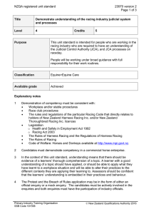 NZQA registered unit standard 23970 version 2  Page 1 of 3