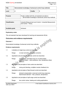 NZQA unit standard 2660 version 6