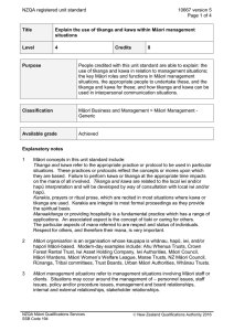NZQA registered unit standard 10667 version 5  Page 1 of 4