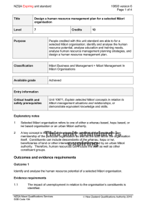 NZQA unit standard 10693 version 6