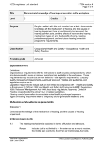 NZQA registered unit standard 17594 version 4  Page 1 of 4