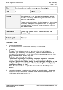 NZQA registered unit standard 4553 version 7  Page 1 of 3