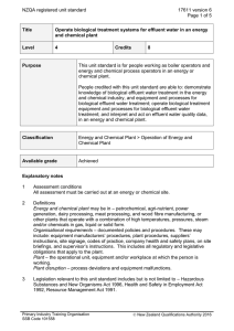 NZQA registered unit standard 17611 version 6  Page 1 of 5