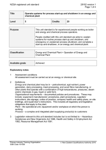 NZQA registered unit standard 28162 version 1  Page 1 of 4